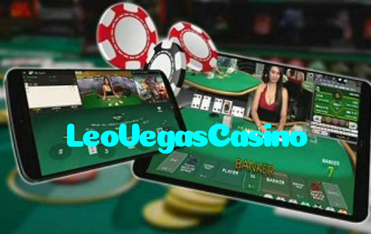 LeoVegasCasino casino presented on mobile device in Pakistan with slots and live games